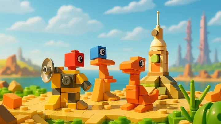 Building Stories Brick by Brick: Narrative Design and World-Building in LEGO® Voyagers